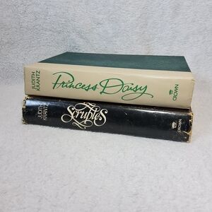 Judith Krantz 2 Book Lot Scruples & Princess Daisy Hardcover Vintage Romance